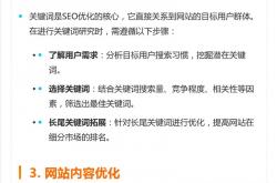 seo的技巧培训排名