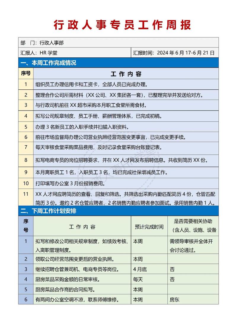 seo周报表